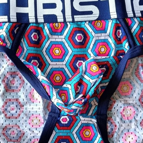 🆕 Andrew Christian Men's Carlton Mesh Brief Underwear Size Medium - Picture 2 of 3